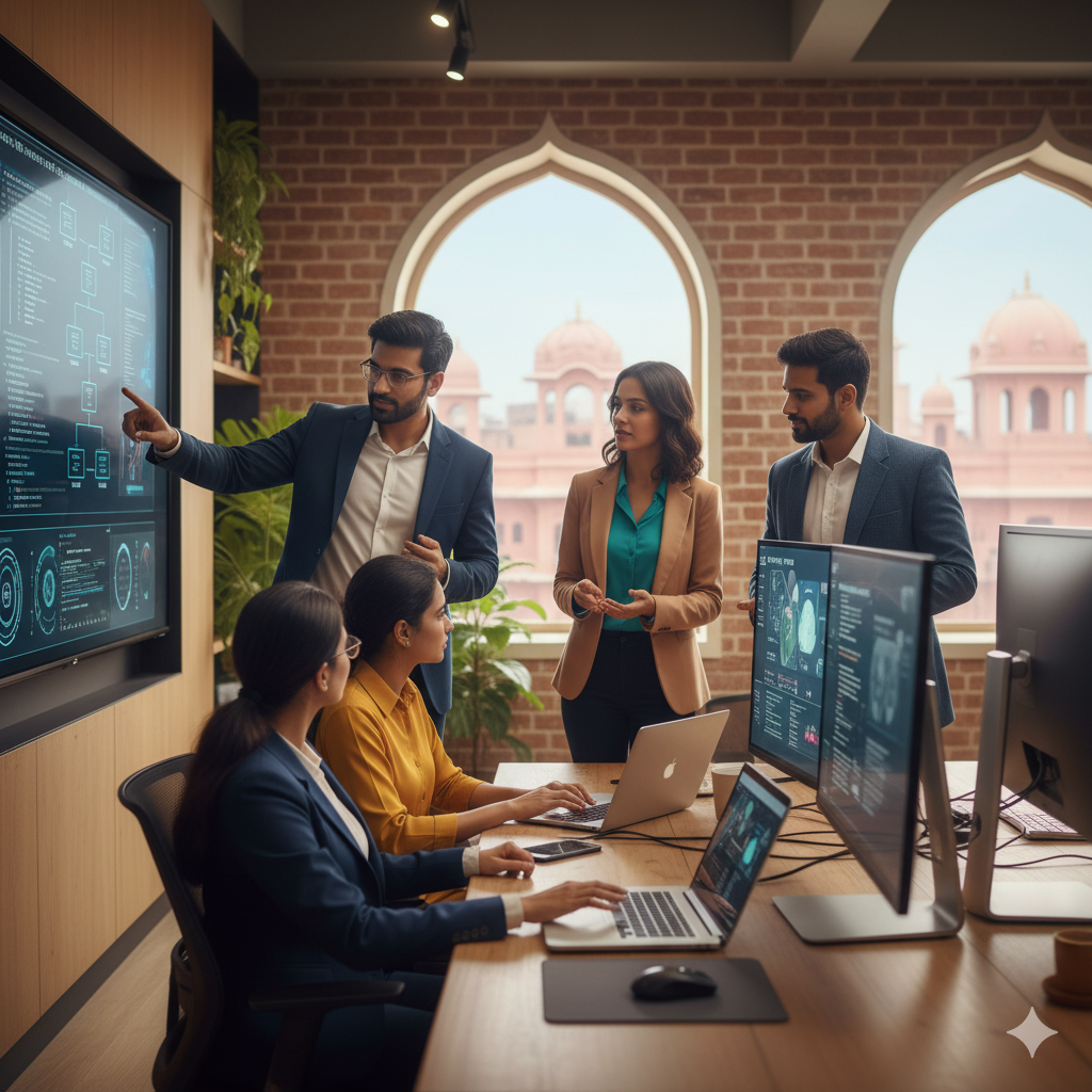Saanvi Services Software Development Team Jaipur
